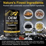 Shilajit Honey Gummy Bear Manufacturer - High-Content Pure Himalayan Ashwagandha for Adults