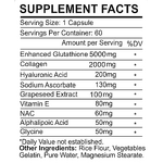 L-Glutathione Capsules Manufacturer - OEM Reduced with ALA Vitamin C or Grape Seed Extract