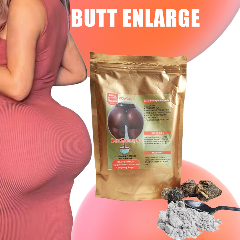 Butt Lift Powder Supplier - OEM 200g Hip Shaping Beauty Powder