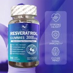 Resveratrol Gummies Factory - Wholesale Private Label 3000mg