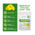 Mullein Tea Bags - Manufacturer Private Label OEM Organic Lungs Cleanse