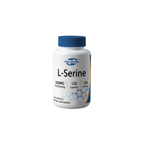 L-Serine Capsules - Manufacturer OEM/ODM 500mg 120Ct Vegetarian Non-GMO