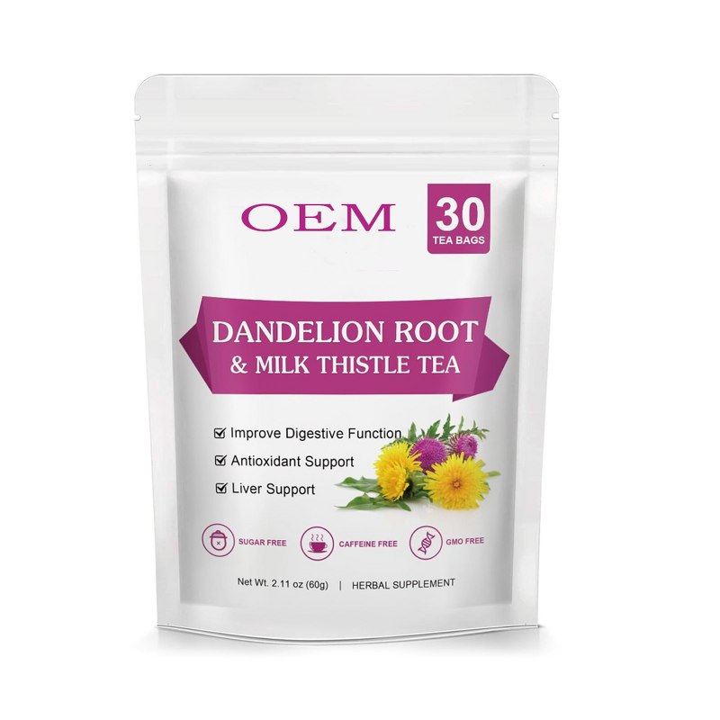 Dandelion Milk Thistle Tea - Manufacturer Private Label OEM Liver Antioxidant
