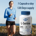 L-Serine Capsules - Manufacturer OEM/ODM 500mg 120Ct Vegetarian Non-GMO