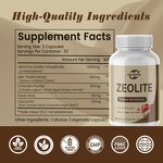 Zeolite Capsules - Manufacturer OEM ODM Clinoptilolite Gut Liver Health