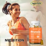 Protein Gummies Manufacturer - Healthife Private Label 3g/60gummies