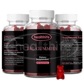 BBL Gummy Manufacturer - for Breast Growth Hip Enhancer with Fenugreek & Maca