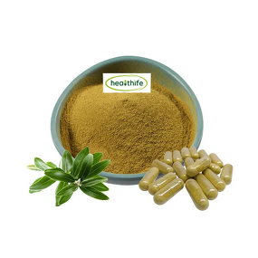 Olive Leaf Extract Powder Manufacturer - Healthfie Wholesale Price 10% 20% 40% Oleuropein