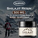 Shilajit Extract Capsules Manufacturer - Himalayan 50g/Bottle & Resin