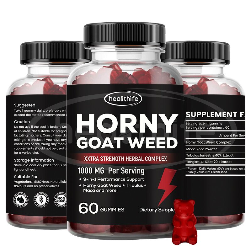 Horny Goat Weed Gummies Manufacturer - Epimedium Extract for Men