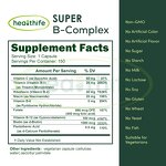 Vitamin B Complex Capsules Manufacturer - Healthife Energy Support with Vitamin C & Folic Acid