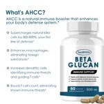 AHCC Capsules Manufacturer - Active Hexose Correlated Compound 500mg/60caps