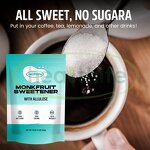 Allulose Sweetener Manufacturer - Healthife with Monk Fruit Blend Sugar Substitute 454g