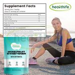 Monk Fruit Sweetener Manufacturer - Private Label Mogroside V Extract & Erythritol