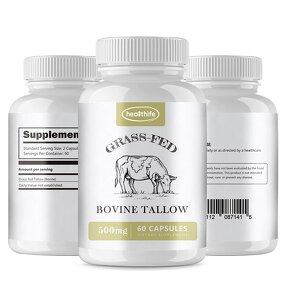 Beef Tallow Capsules Manufacturer - Healthife Bovine New Zealand Grass Fed
