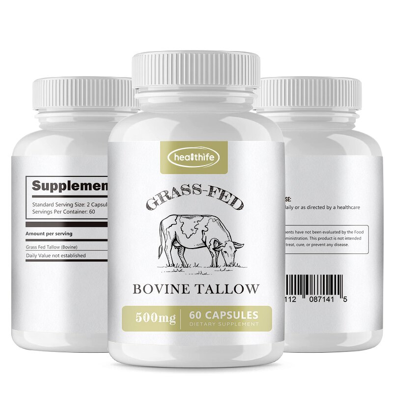 Beef Tallow Capsules Manufacturer - Healthife Bovine New Zealand Grass Fed