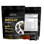 Shilajit Gummies Manufacturer - Bag Pure Himalayan with Ashwagandha Gold