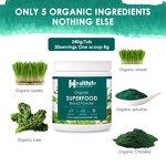 Super Greens Powder Manufacturer - OEM Organic Spirulina Chlorella Wheatgrass Kale Blend