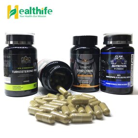 Turkesterone Capsules Manufacturer - Plant Extract Ajuga Turkestanica Powder 10% 500mg/60caps