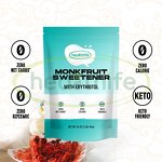 Monk Fruit Sweetener Manufacturer - Private Label Mogroside V Extract & Erythritol