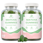 Natural Private Label Matcha Green Tea Gummies Matcha Gummies