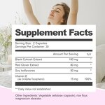 Red Clover Capsules Manufacturer - 60 Capsules Pure Natural Balance for Vitality