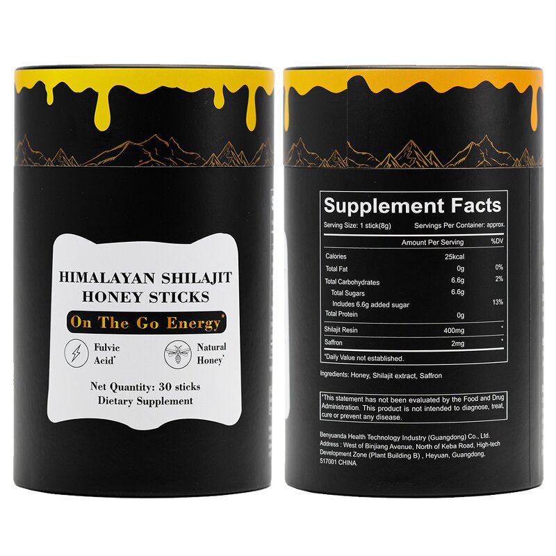 Shilajit Honey Sticks Manufacturer - Wildcrafted Sustainably Harvested from Himalayas