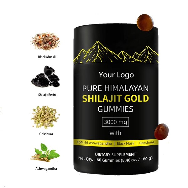 Shilajit Gummies Manufacturer - Vegan Fulvic Acid Enriched Daily Wellness Aid