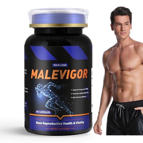 Male Capsules Manufacturer - Natural with Horny Goat Weed for Balanced Wellness 60 Ct