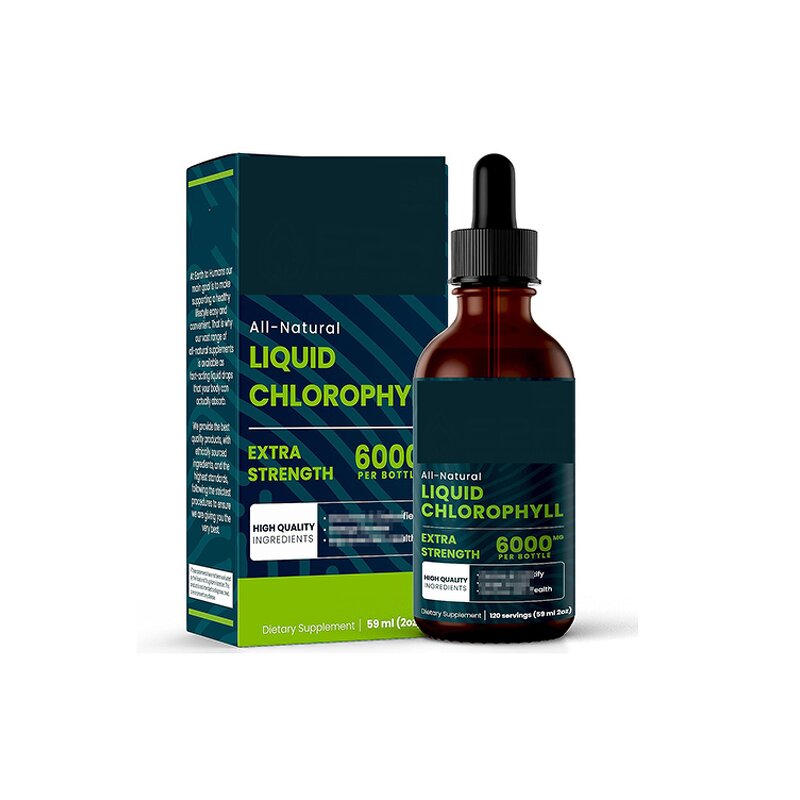 Chlorophyll Liquid Drops Manufacturer - ODM OEM 60ml for Radiant Skin