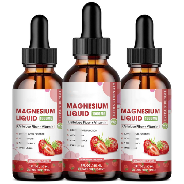 Magnesium Citrate Drops Manufacturer - OEM Private Label Vegan with Fiber & Vitamin B C D