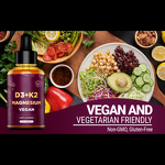 Vitamin D3 K2 Drops Manufacturer - OEM Private Label Vegan with Magnesium Glycinate