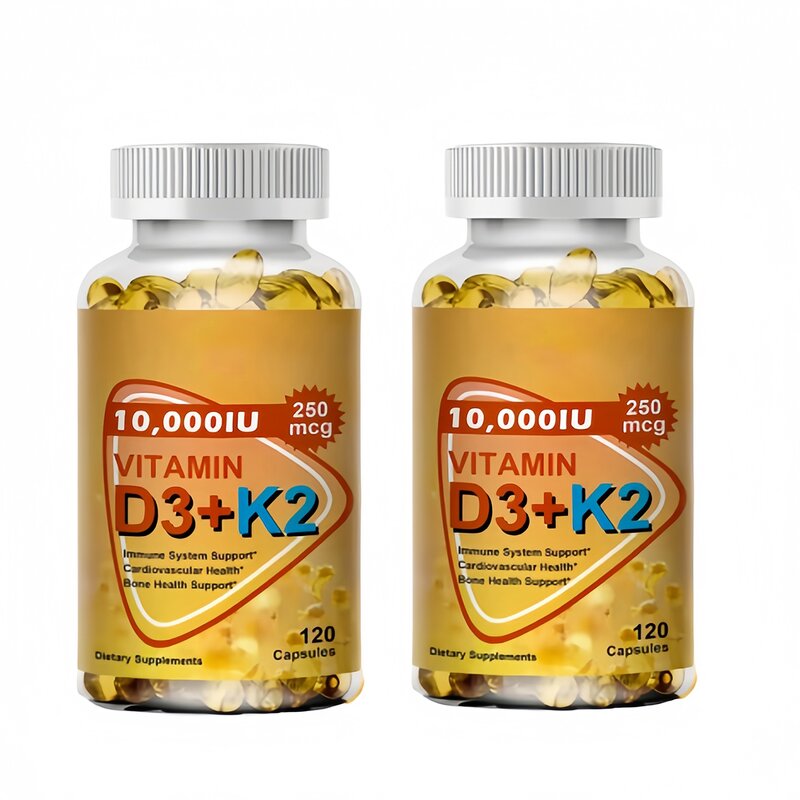 Vitamin D3 K2 Capsules Manufacturer - Hot Sale Softgel for Immune Support