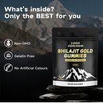 Shilajit Gummies Manufacturer - OEM Private Label Himalayan for Adults Not Pregnant