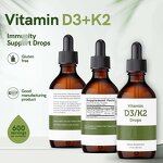 Vitamin D3 K2 Drops Manufacturer - OEM Private Label Vegan Liquid for Adults & Kids