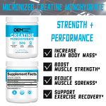 Creatine Monohydrate Powder Manufacturer - OEM Private Label 99% Pure for Adults Pre-Workout