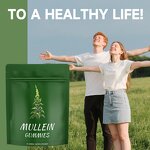 Mullein Chewable Gummies Manufacturer - OEM for Lung Cleanse Detox Respiratory 60 Gummies