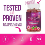 Menopause Relief Gummies Manufacturer - OEM SUNI Private Label for Women Period Pain
