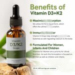 Vitamin D3 K2 Drops Manufacturer - OEM Private Label Vegan Liquid for Adults & Kids