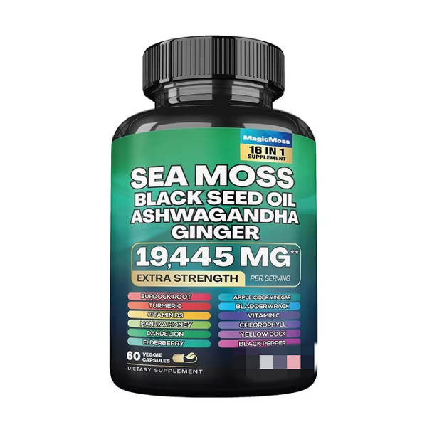 Sea Moss Capsules Manufacturer - ODM Private Label Multivitamins for Immune
