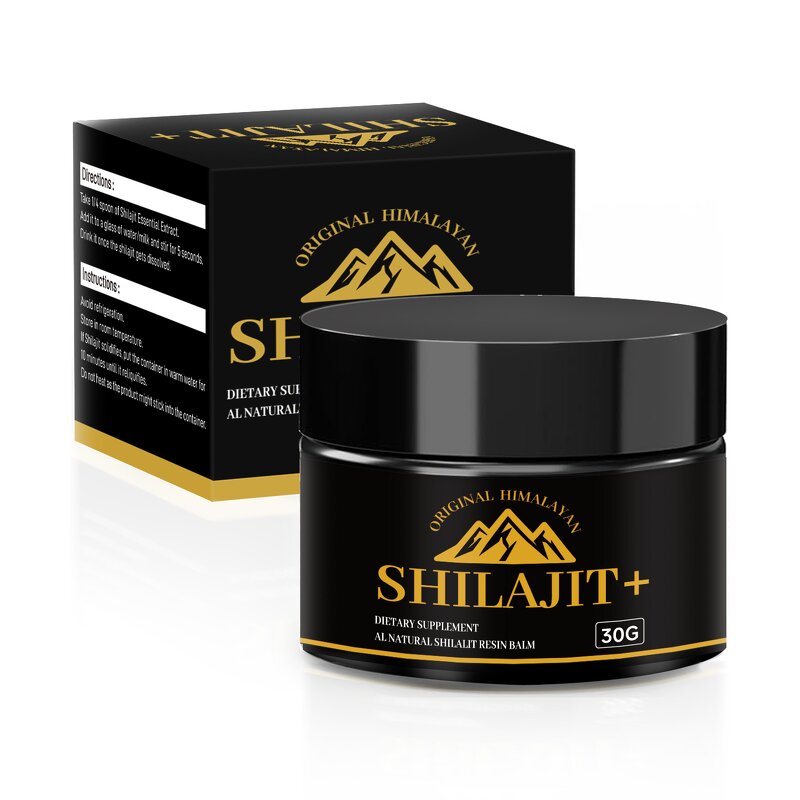 Shilajit Resin Manufacturer - ODM Private Label 30g for Men Optimal Healthy