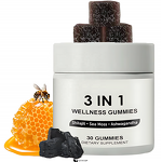 Wellness Gummies Manufacturer - OEM Private Label 3 in 1 with Shilajit Sea Moss Ashwaganda