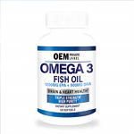 Omega-3 Fish Oil Softgels Manufacturer - OEM Dietary Triple Strength with EPA & DHA for Cardiovascular