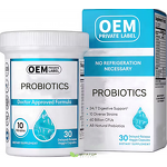 Probiotics Capsules Manufacturer - OEM 50 Billion CFU Organic Supplement for Gut Health