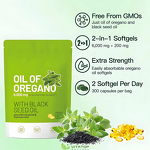 Oregano Oil Capsules Manufacturer - OEM High Quality Organic Extract with Black Seed Oil
