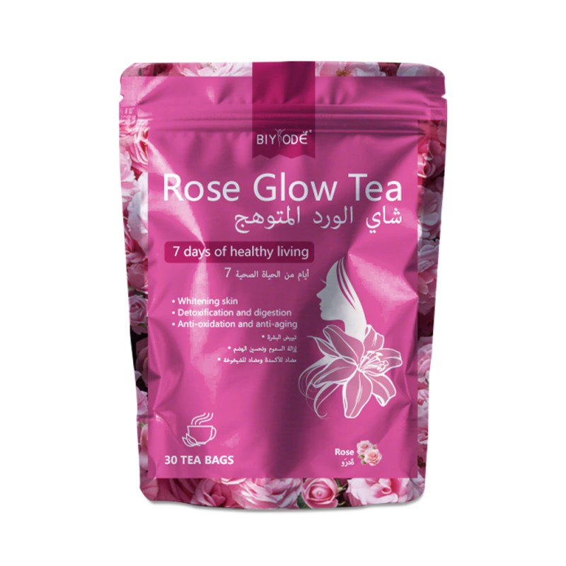 Rose Glow Tea Bags Manufacturer - OEM Skin Radiance Powder