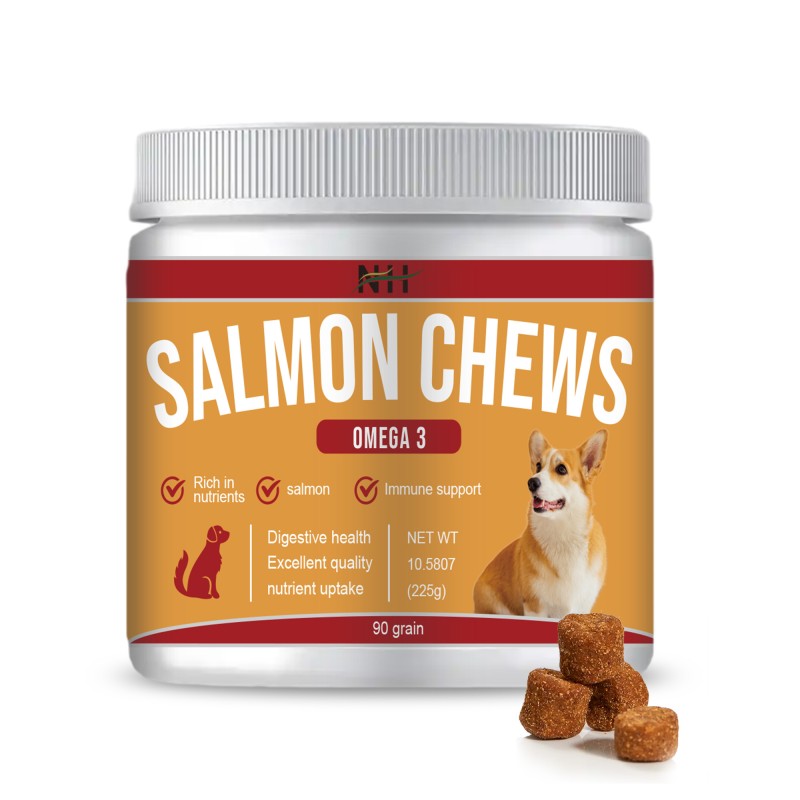 三文鱼宠物咀嚼工厂-NSF清真GMP认证