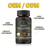 Mushroom Supplement Capsules Supplier - OEM Shilajit Lion's Mane