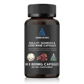 Mushroom Supplement Capsules Supplier - OEM Shilajit Lion's Mane