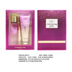 Gift Set Manufacturer - BT019 2 in 1 236ml Body Milk 250ml Body Spray Charming Fragrance Smells